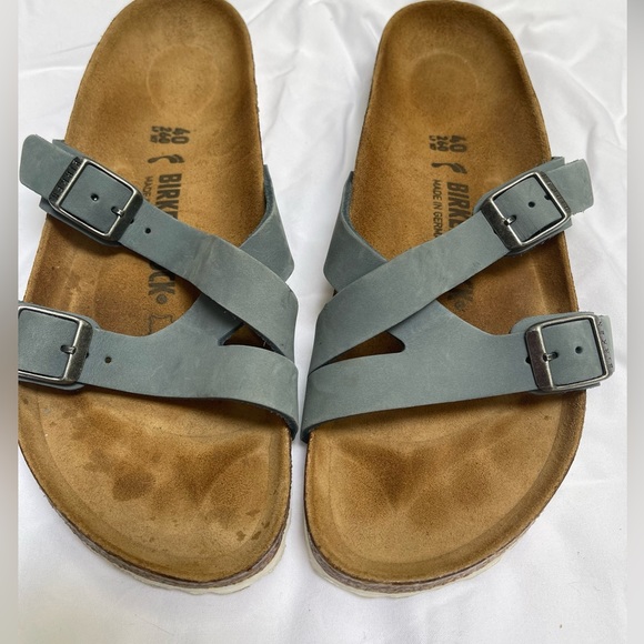 Women’s Birkenstock Sandals in blue-grey colour - Picture 7 of 8